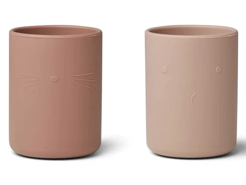 Liewood rose mix kop Ethan silikone (2-pack)